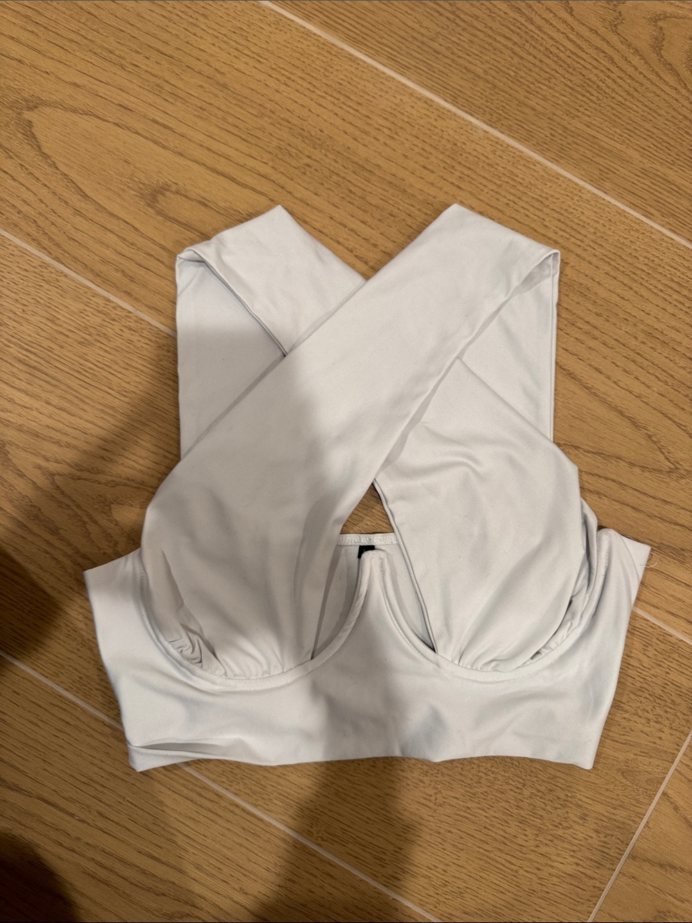 Cropped White Sexy Top
